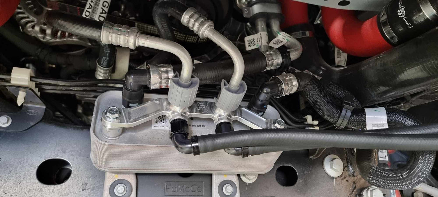 Process West Ford Ranger Raptor Transmission Cooler Upgrade